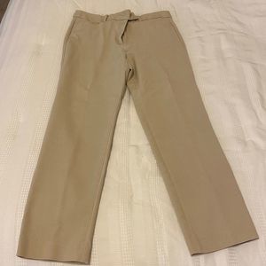 Talbots Newport Khaki Ankle Pants.